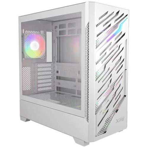 Adata Technology Blanc Boîtier Pc - Adata - Starker Air Btf - E-Atx - Verre Trempé - Led Rvb - Image 4
