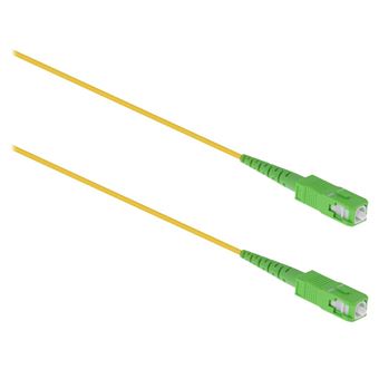 Câble Fibre Optique 2m - SC/APC Vers SC/APC - Compatible Orange, SFR, Bouygues - Haut Débit