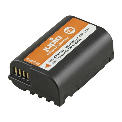 Jupio batterie compatible avec panasonic dmw-blk22