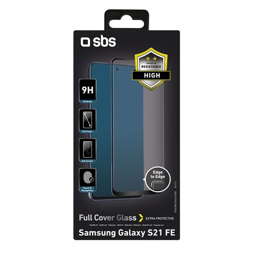 QILIVE Protection écran en verre trempé Samsung Galaxy S21 FE pas