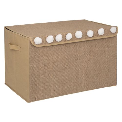 Atmosphera Marron Coffre En Jute - Image 2
