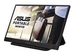 ASUS ZenScreen MB166C - Écran LED - 15.6" - portable - 1920 x 1080 Full HD (1080p) @ 60 Hz - IPS - 250 cd/m² - 800:1 - 5 ms - USB-C