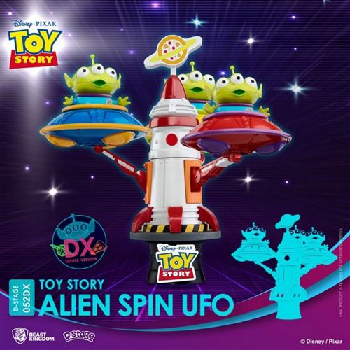 Figura Disney Toy Story Diorama Stage Alien Spin Ufo