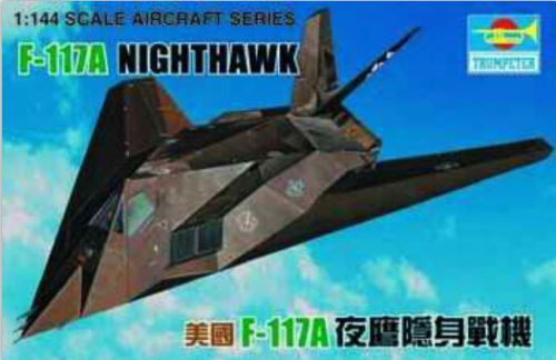 Trumpeter F-117A 117 A Nighthawk Kit De Modèle Bausatz 1:144 NEU - Image 4