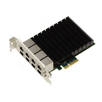 Carte Réseau PCIe 8 Ports Gigabit Ethernet - Intel I350AM4 - KALEA INFORMATIQUE