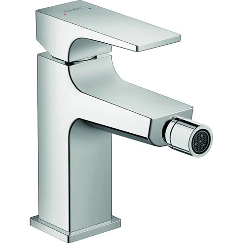 hansgrohe Bidet-Einhebelmischer Metropol m HG, Pus-Op-Abl, Ausl. 129mm, chr