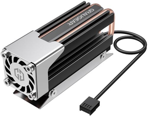 Non Communiqué Graugear Caloduc De Refroidissement Pour Ssd M.2 Nvme, Pwm