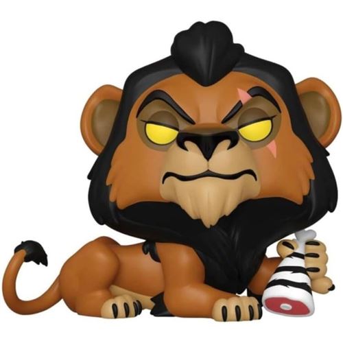 Non Communiqué Le Roi Lion - Figurine Pop! Scar W/Meat 9 Cm