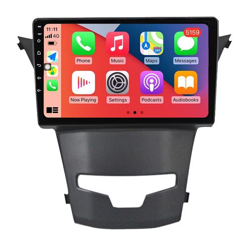 Autoradio Multimédia RoverOne CarPlay Android Auto DSP GPS pour SsangYong Korando Actyon 2014 2015