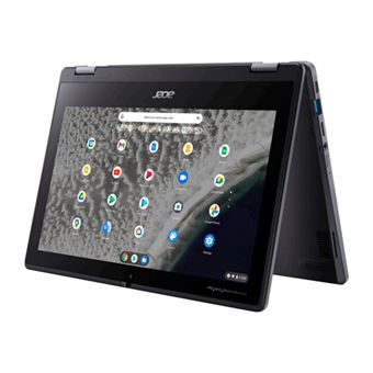 Chromebook Acer Spin 511 R753TN 11.6" Ecran Tactile Intel Celeron N5100 8 Go RAM 64 Go eMMC Noir