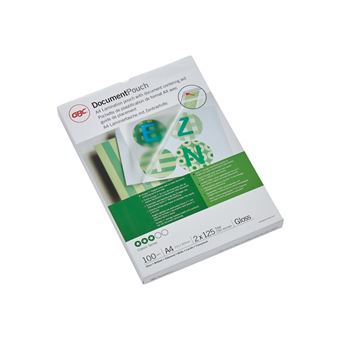 GBC Laminiertasche A4 3745103 glanz, 37,5my 100 Stück