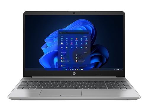 HP 255 G9 Notebook - AMD Ryzen 5 - 5625U / jusqu'à 4.3 GHz - Win 11 Pro - Radeon Graphics - 8 Go RAM - 256 Go SSD NVMe, HP Value - 15.6" 1920 x 1080 (Full HD) - Gigabit Ethernet - Wi-Fi 5 - argent astéroïde - clavier : Français