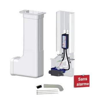 Pompe EID 13L/H sans alarme dans goulotte angle Ø80 - AP15 - 1