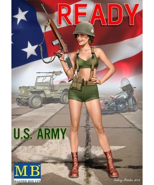 Pin-up Series, Kit No.3 Alice - 1:24e - Master Box Ltd.