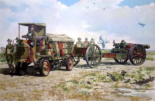  Maquette Roden FWD Model B 3-ton Lorry-1/72 - Maquette militaire