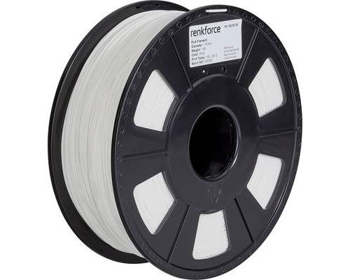 Renkforce RF-4511220 Filament PLA 2.85 mm 1000 g gris