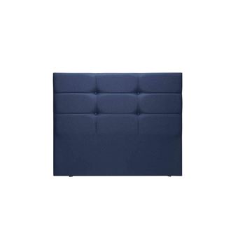 Tête de lit déco Cozy chiné bleu nuit 150 - Merinos