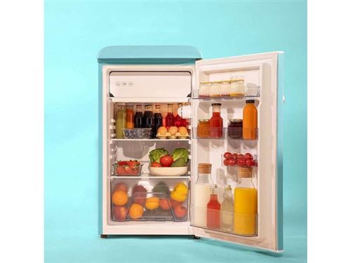 Refrigerateur Double Porte 261 Cecotec 45 Bleu Statique