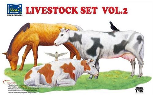 Livestock Set Vol.2 - 1:35e - Riich Models