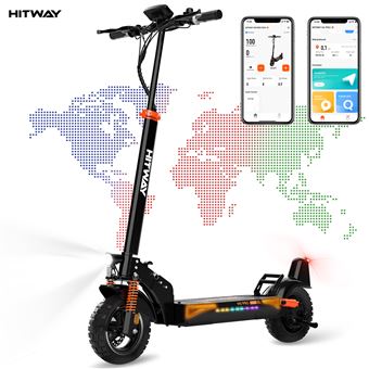 Trottinette électrique Hitway H5 48v/12ah Noire Pliable Adulte