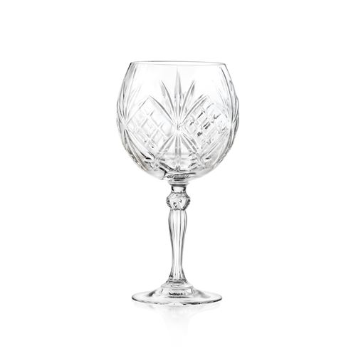 Boîte de 6 verres à pied  cocktail mélod