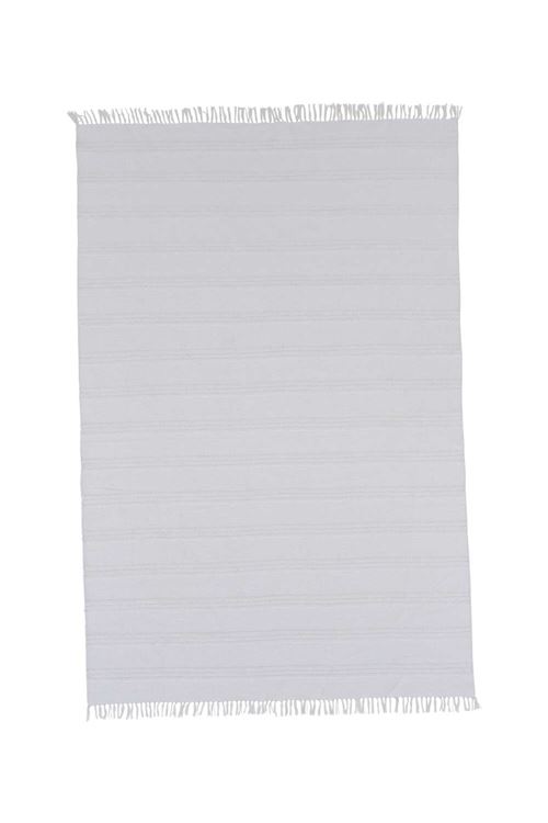 Non Communiqué Blanc Nico Tapis De Salon