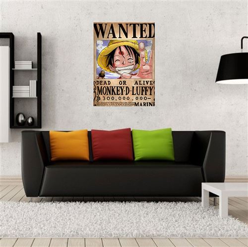 ONE PIECE - Poster Wanted Zoro new (91.5x61) - Achat & prix