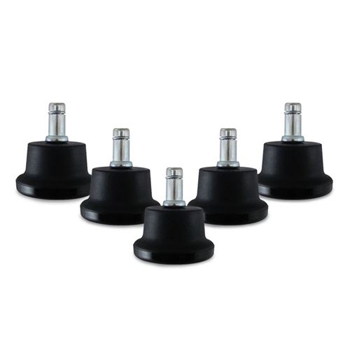L33T Gaming - Kit de 5 pieds anti glissement pour Fauteuils gaming L33T