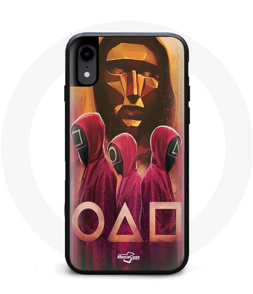 Coque Iphone X Squid Game Masks Faces Maniacase