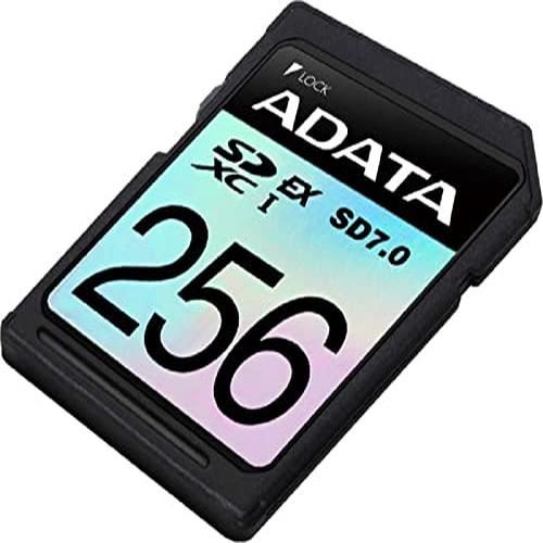 ADATA Carte mémoire Premier Extreme SDXC 256 Go Noir SD Express UHS-I U3 Classe 10 V30