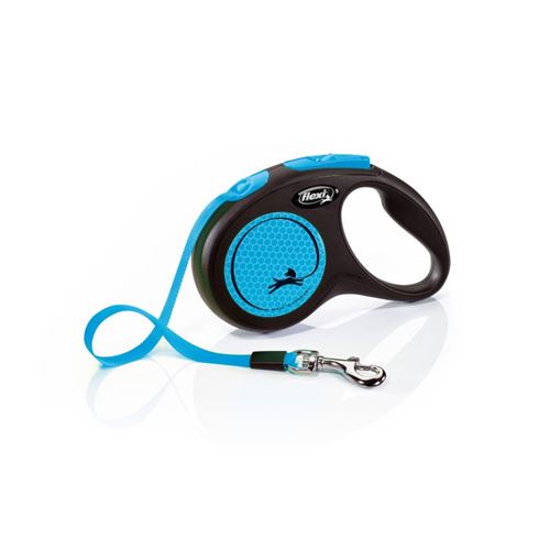 Flexi New Neon S Blue (5m) Blue Dogs