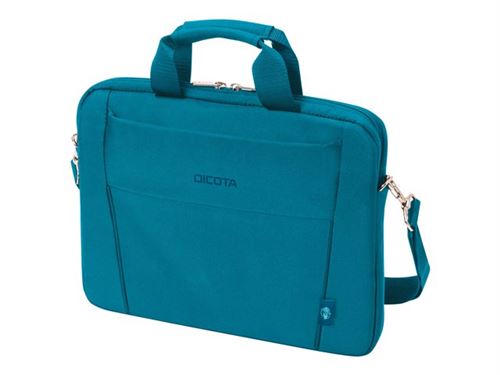 DICOTA Eco Slim Case BASE - Sacoche pour ordinateur portable - 13 - 14.1 - bleu