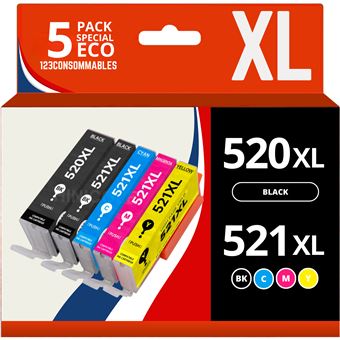 Lot De 12 Cartouches D'encre Go Inks Pour Canon PIXMA - C/M/Y - 10.5ml Chacune - Neuf