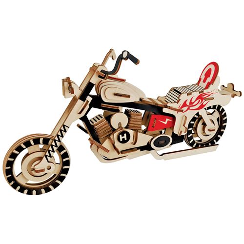 Puzzle 3D 98 pièces - Moto Thunderbolt Harley