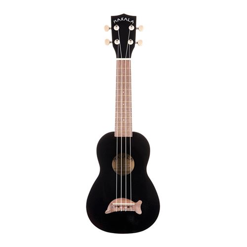 Kala MK-SD-CBK Makala Dolphin Charcoal Black ukulele soprano