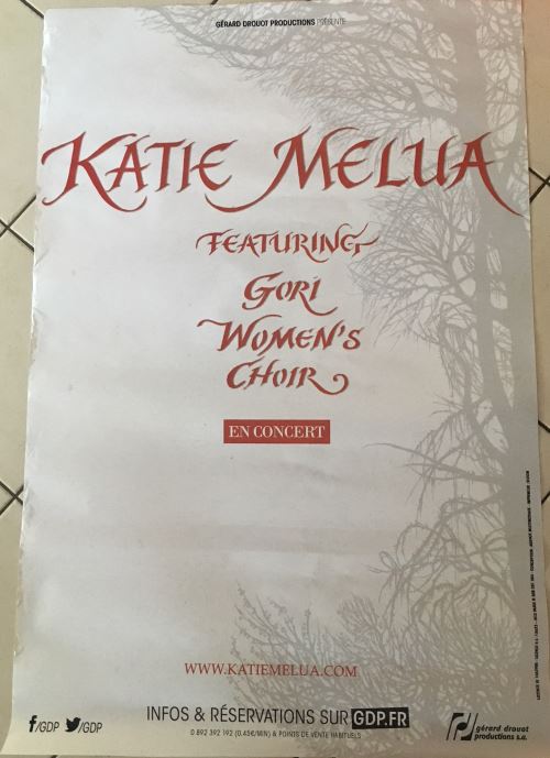 Katie MELUA & Gori Women's Choir - AFFICHE