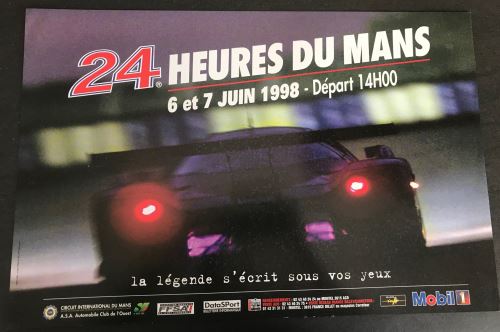 24H du Mans - 1998 - La légende - AFFICHE