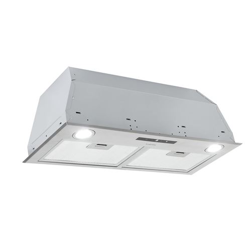 Klarstein Paolo Hotte îlot aspirante encastrable 72 cm 600 m³/h - classe A - inox argent