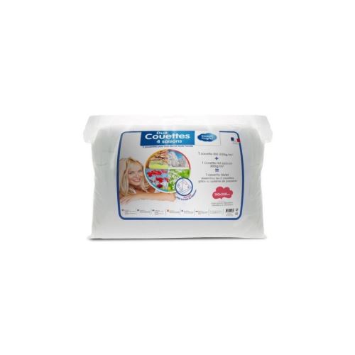 Sweet Home Couette 4 Saisons 500 Gr/m2 200x200 Cm Blanc