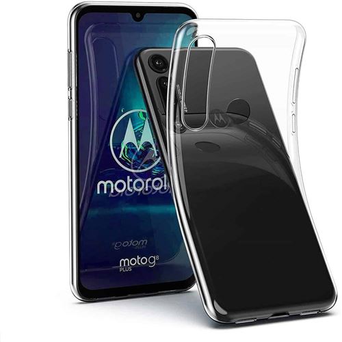 Coque de protection transparente souple pour Motorola Moto G8 Plus