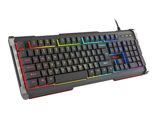 Genesis Rhod 400 RGB - Clavier - rétro-éclairé - USB - US