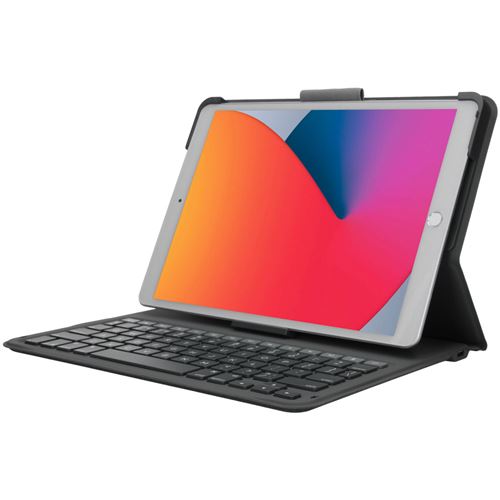 ZAGG Housse clavier Rugged Messenger pour iPad 10.2 (2019 / 2020 / 2021) Gris