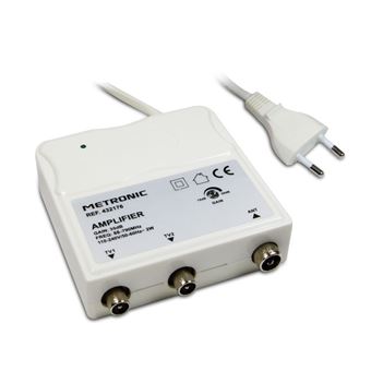 4€78 sur Amplificateur d'antenne TV d'intérieur METRONIC 432176 -  Amplificateur hi-fi - Achat & prix | fnac