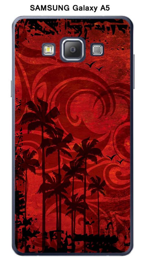 Coque Samsung Galaxy A5 design palmier
