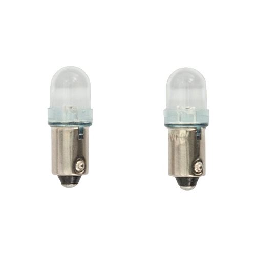 AutoStyle Ampoule de voiture 12V T4W 0,5 Watt 2 pièces bleu
