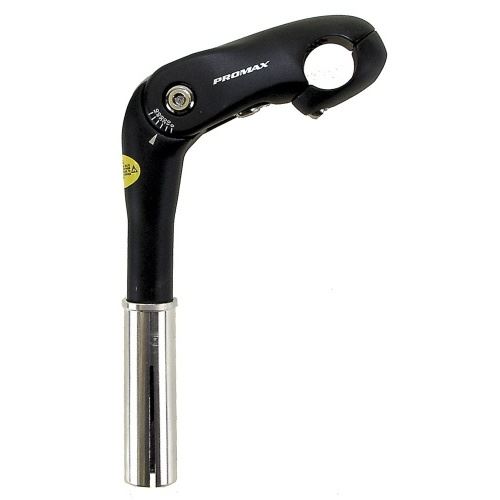 Promax Réglable ALU Stem. 22,2 à 25,4 / 180 / 25,4 mm Noir