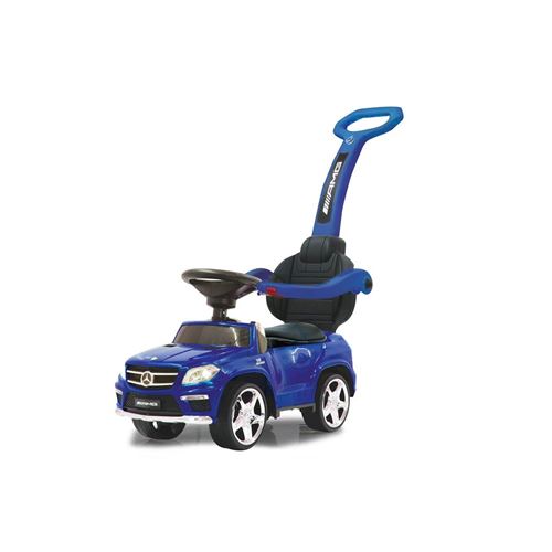 Jamara 460307 Push Car Mercedes GL63AMG bleu avec canne parentale