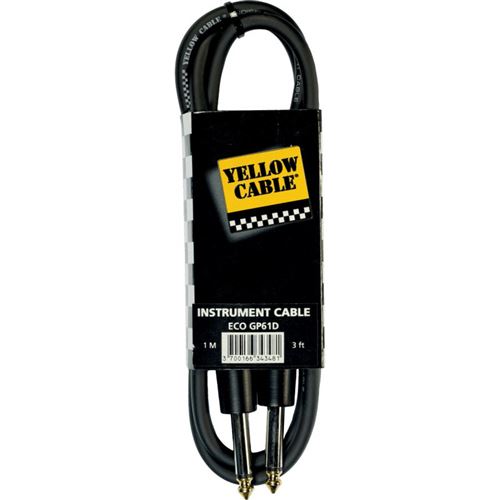 Yellow Cable - Câble Jack/Jack Profile - 1m - Image 3