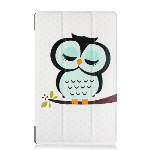 Étui de protection Folio antichoc pour Lenovo Tab 2 A8-50F Chouette