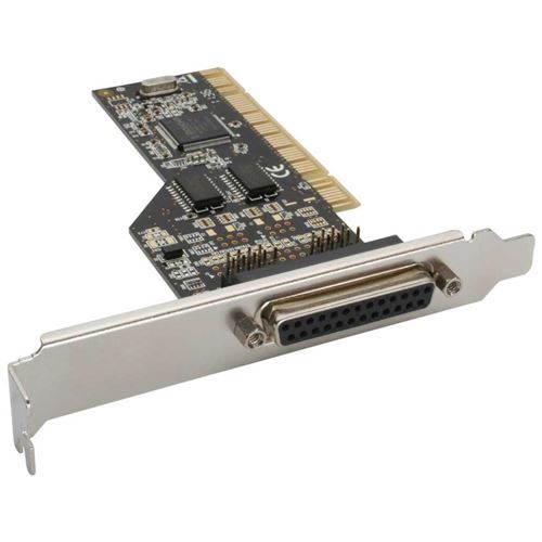 InLine Multi I/O Controller Card - parallelle/seriële adapter - 3 poorten